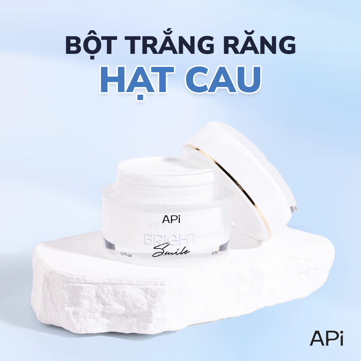 Bột trắng răng hạt cau