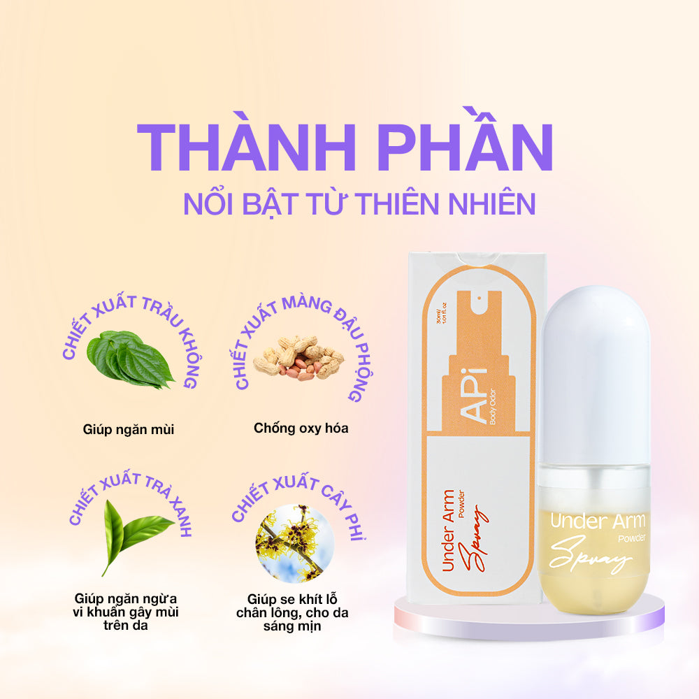 Bộ Sản Phẩm Ngăn Mùi Cơ Thể