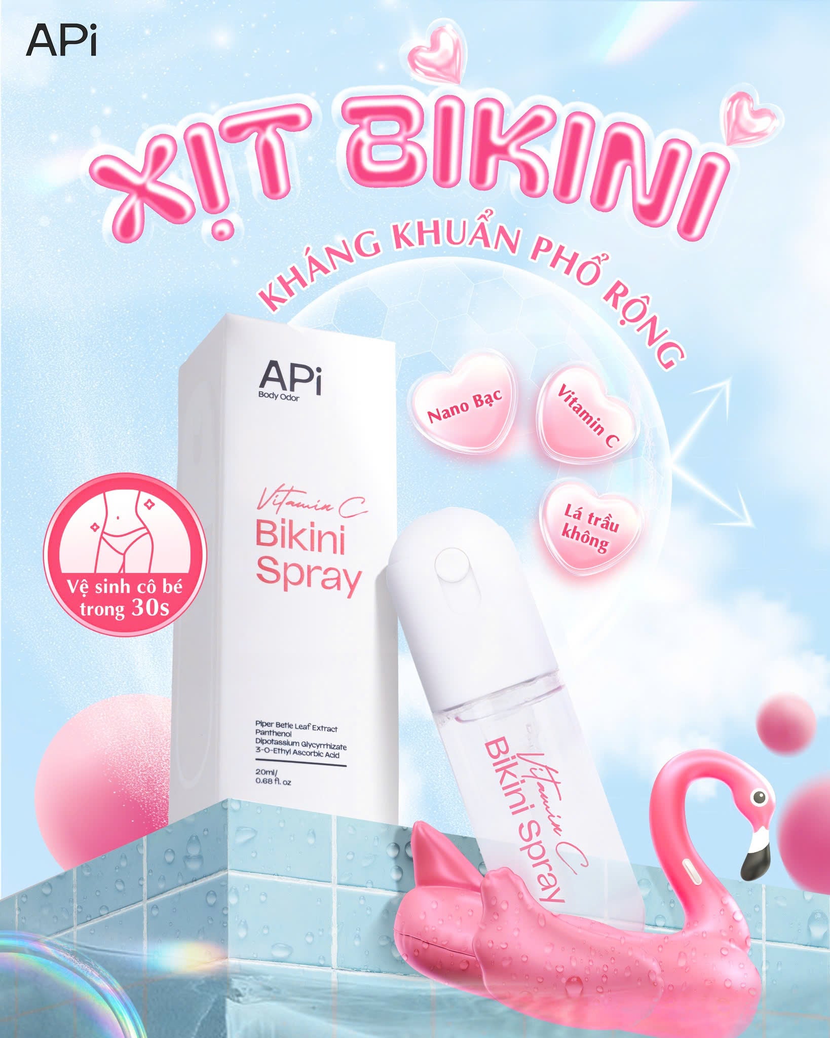 Bộ Sản Phẩm Ngăn Mùi Cơ Thể