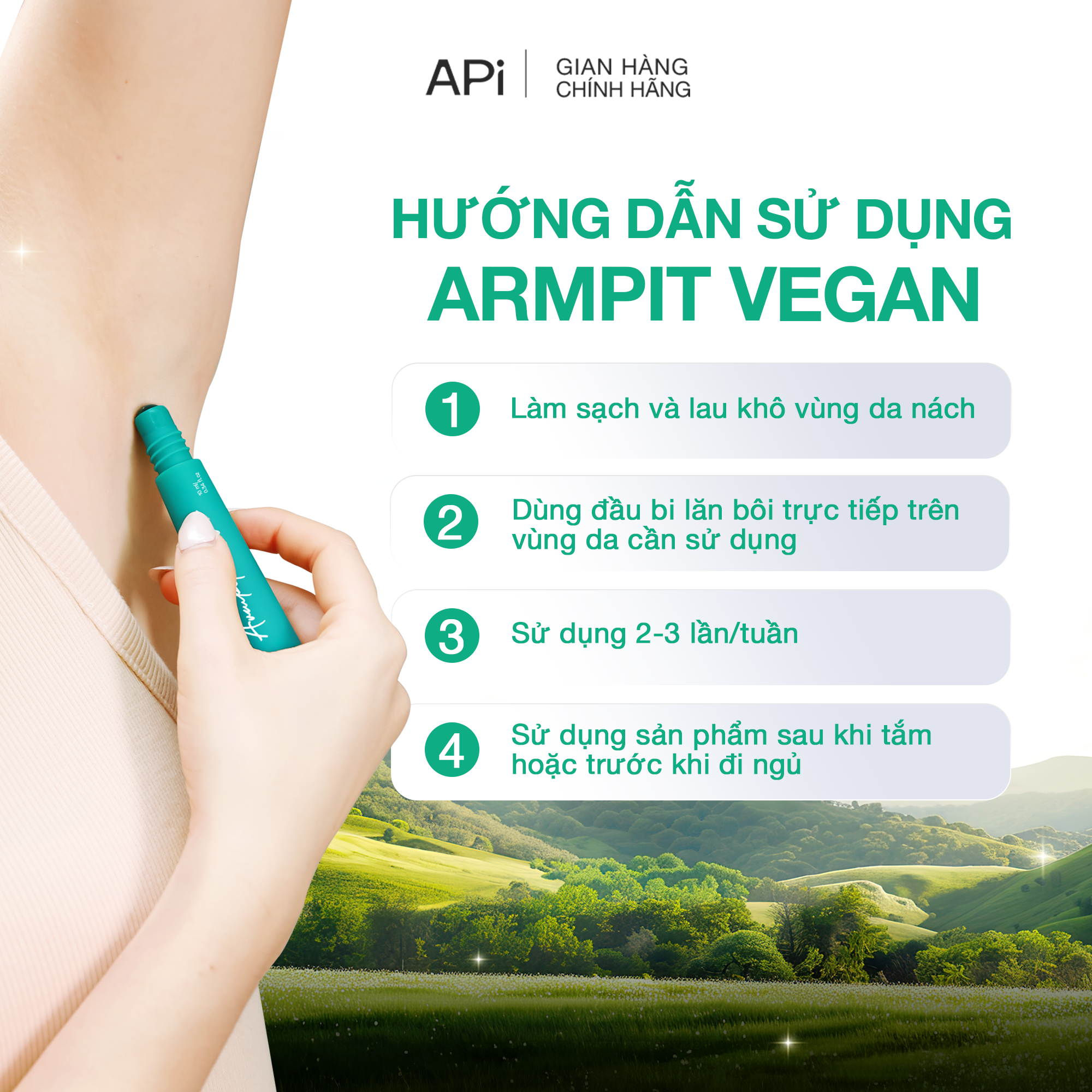 Serum Son nách Vegan