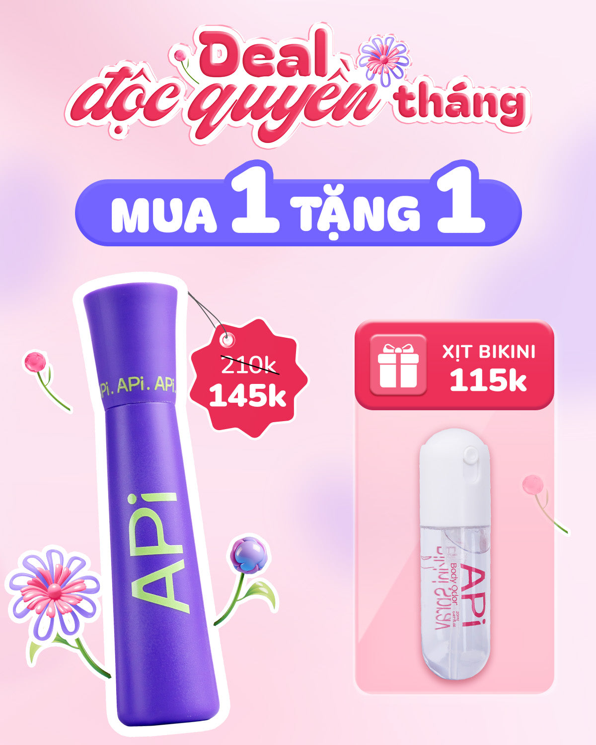 [DEAL ĐỘC QUYỀN THÁNG] Serum Son Nách Ngăn Mùi
