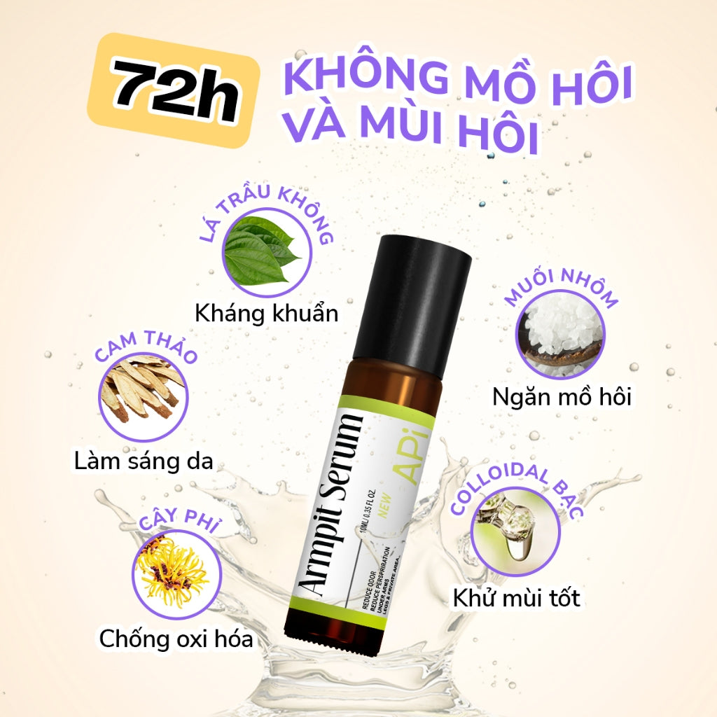 Serum Khử Mùi APi Classic – Son Nách Ngăn Mùi 72H (10ml)