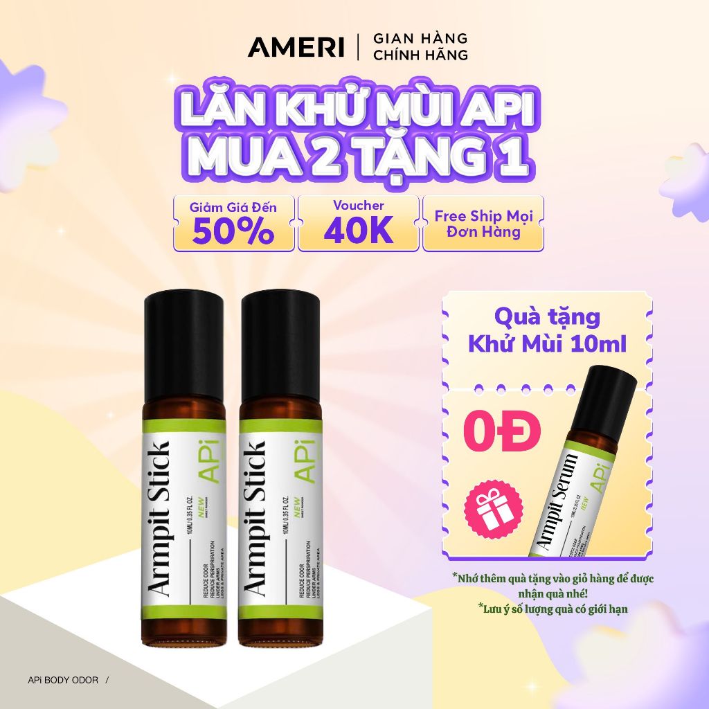 Serum Khử Mùi APi Classic – Son Nách Ngăn Mùi 72H (10ml)