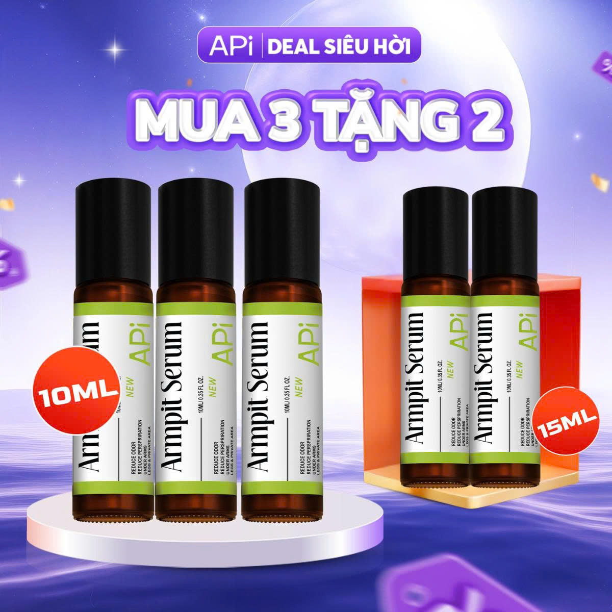 Serum Khử Mùi APi Classic – Son Nách Ngăn Mùi 72H (10ml)